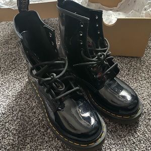 Black Patent Dr. Martens